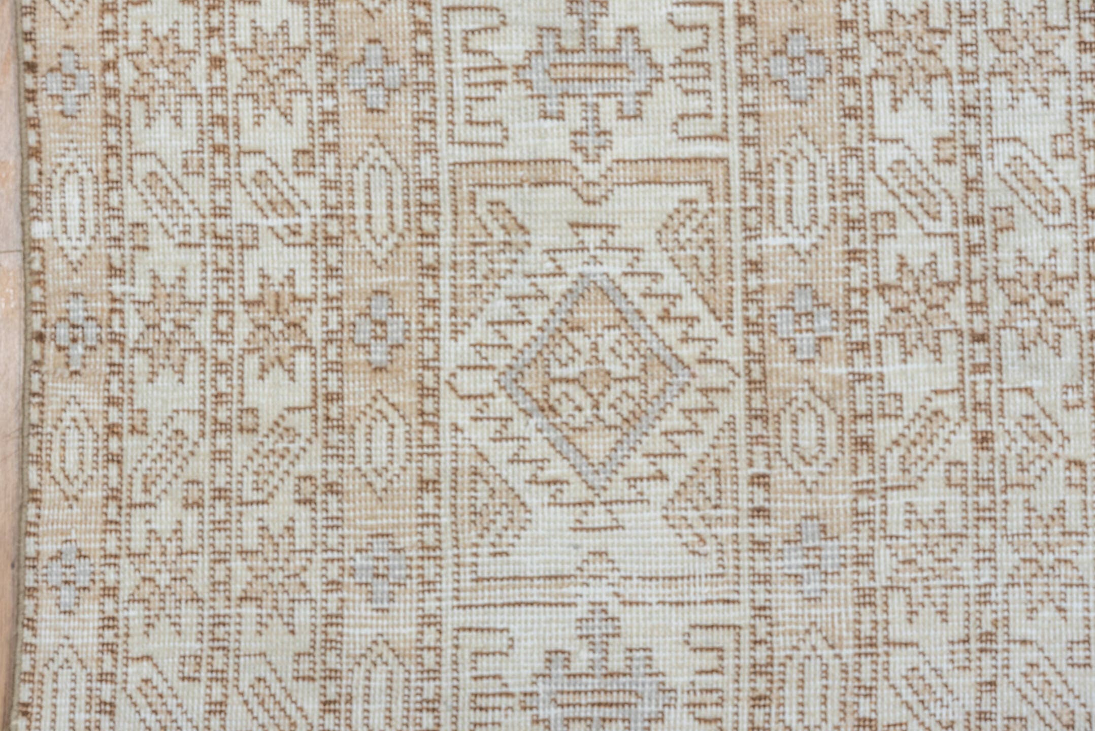 11' x 18' one-of-a-kind handmade vintage Tabriz oversize rug. Color palette: ivory, beige, taupe, sand, camel, gray