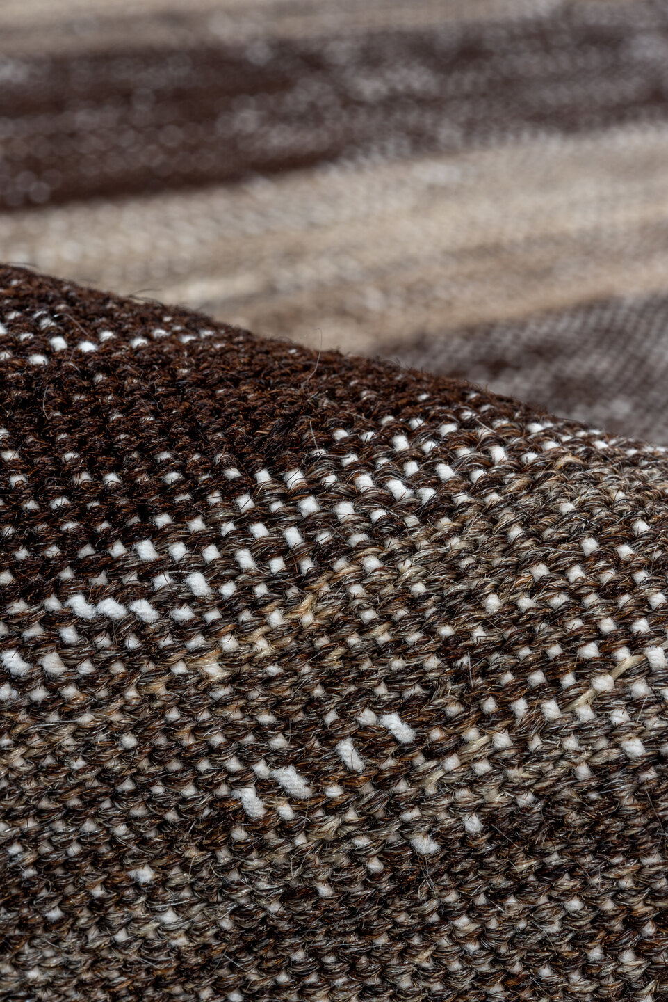 5' x 8' one-of-a-kind handmade vintage Kilim medium size rug. Color palette: charcoal, taupe, brown, gray, ivory, black