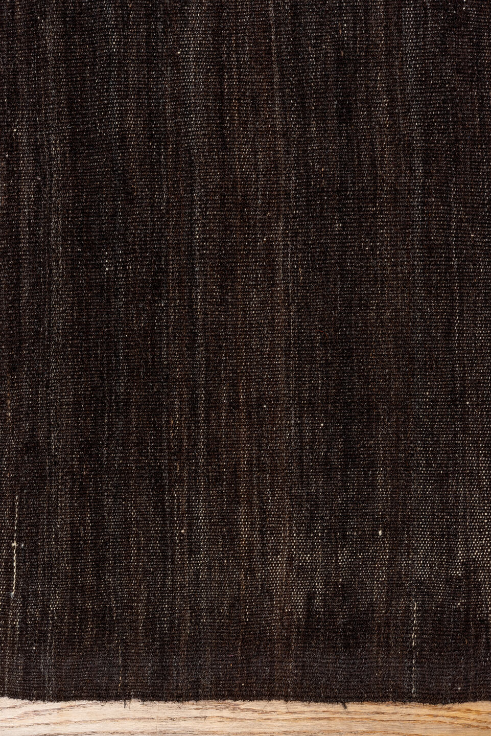 6' x 10' one-of-a-kind handmade vintage Kilim large size rug. Color palette: charcoal, espresso, taupe, slate, gray, black