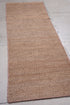 Vintage Jute Pile Runner Rug (2' x 8')