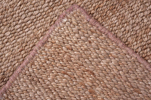 Vintage Jute Pile Runner Rug (2' x 8')