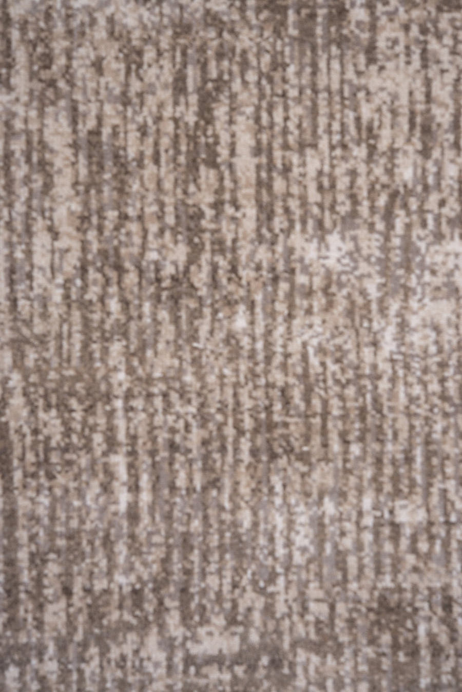 3' x 9' one-of-a-kind handmade handmade Modern runner rug. Color palette: taupe, ivory, beige, cream, gray