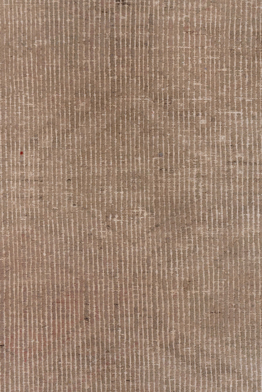 2' x 3' one-of-a-kind handmade vintage Jijim small size rug. Color palette: taupe, blush, beige, ivory, camel, gray, pink