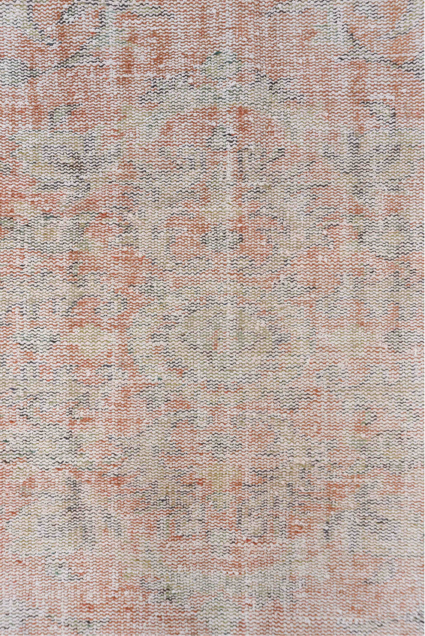 6' x 9' one-of-a-kind handmade vintage Oushak medium size rug. Color palette: dark gray, gainsboro, gray, light gray