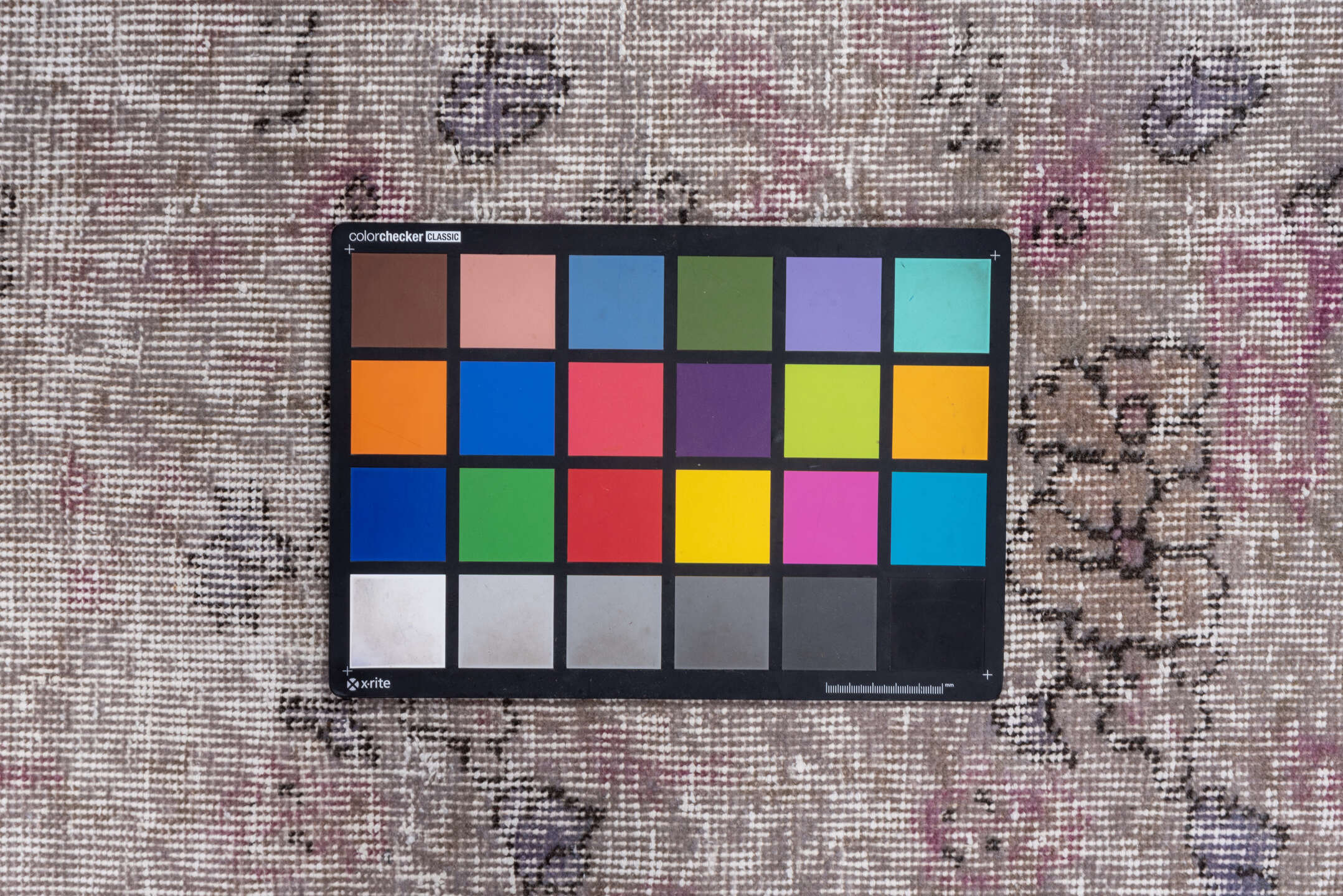 2' x 8' one-of-a-kind handmade vintage Overdyed runner rug. Color palette: dark gray, dim gray, gray, light gray, off-white