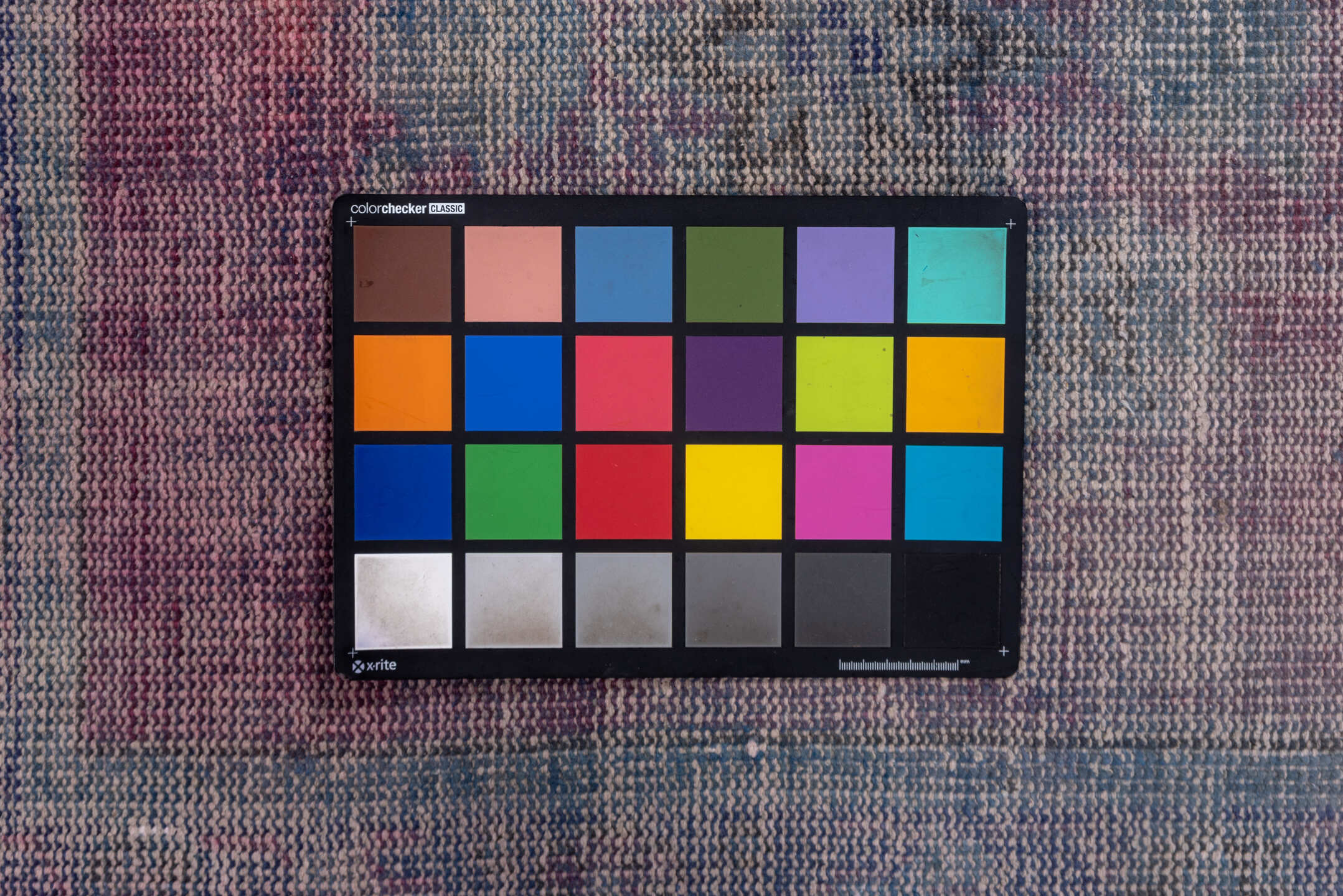 2' x 11' one-of-a-kind handmade vintage Overdyed runner rug. Color palette: brown, gray, off-white, pink, snow, white