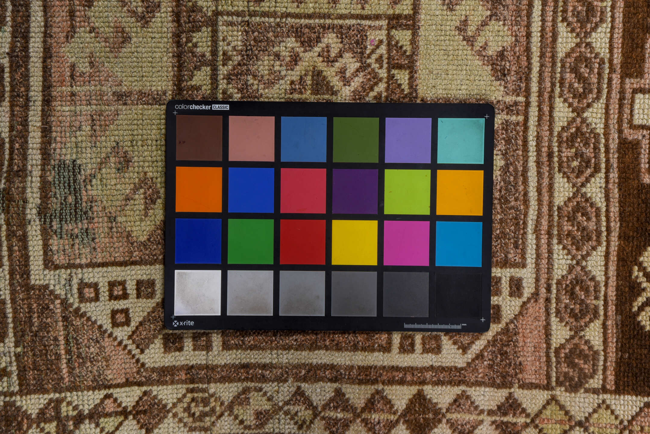 2' x 7' one-of-a-kind handmade vintage Oushak runner rug. Color palette: brown, gray, pink