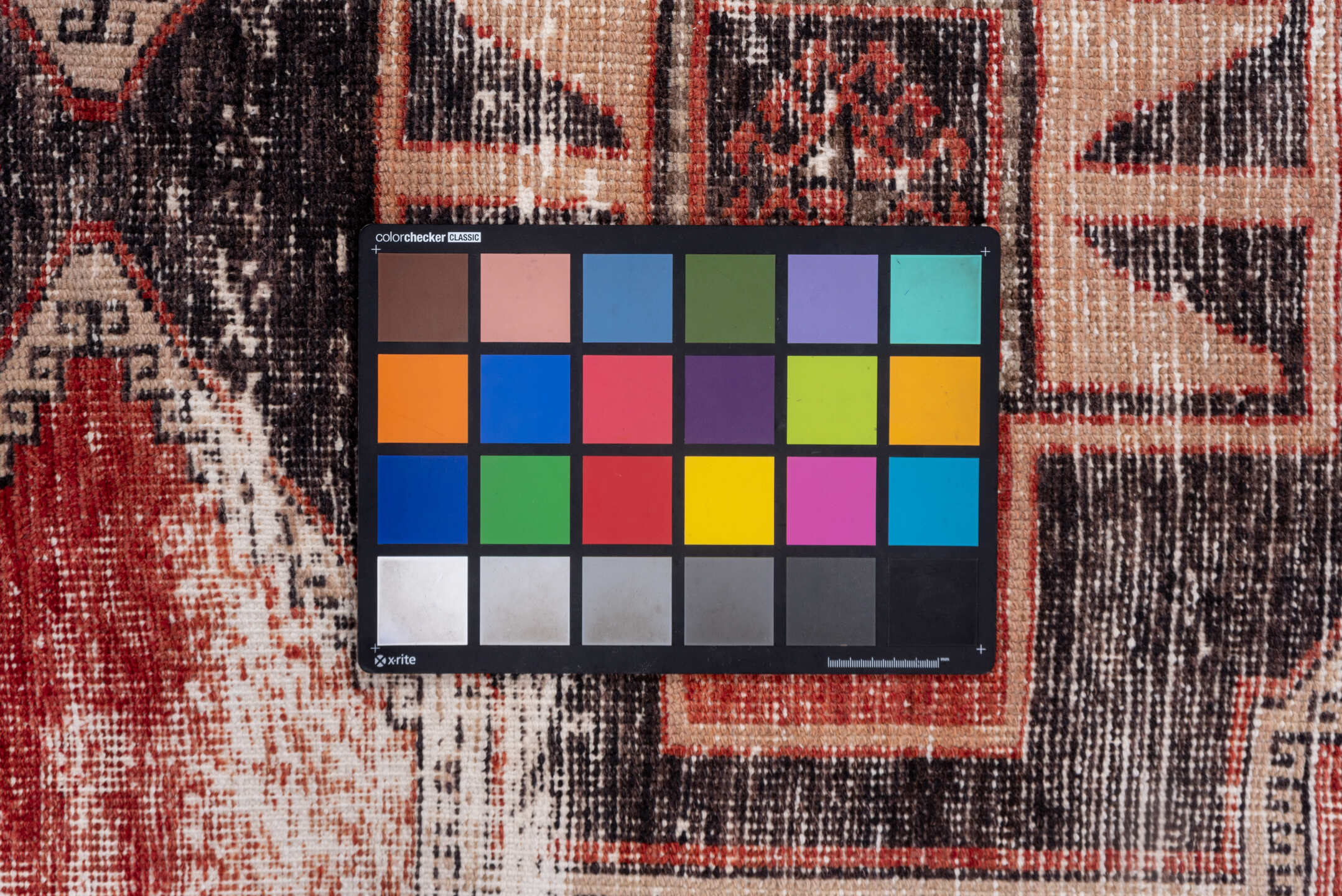 2' x 12' one-of-a-kind handmade vintage Oushak runner rug. Color palette: brown, gray, light gray, off-white, pink, red