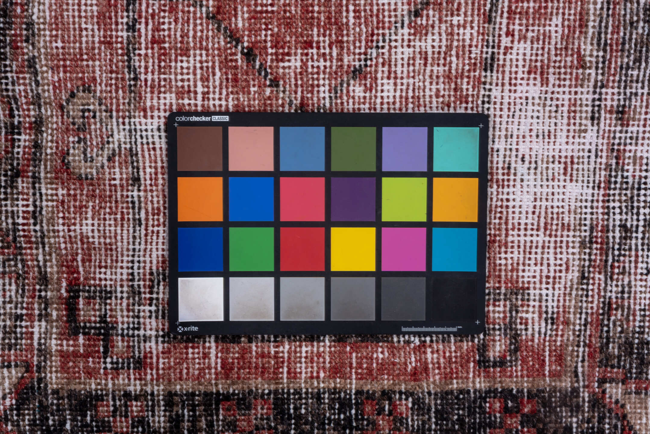 2' x 11' one-of-a-kind handmade vintage Oushak runner rug. Color palette: terra cotta, charcoal, rose, ivory, taupe