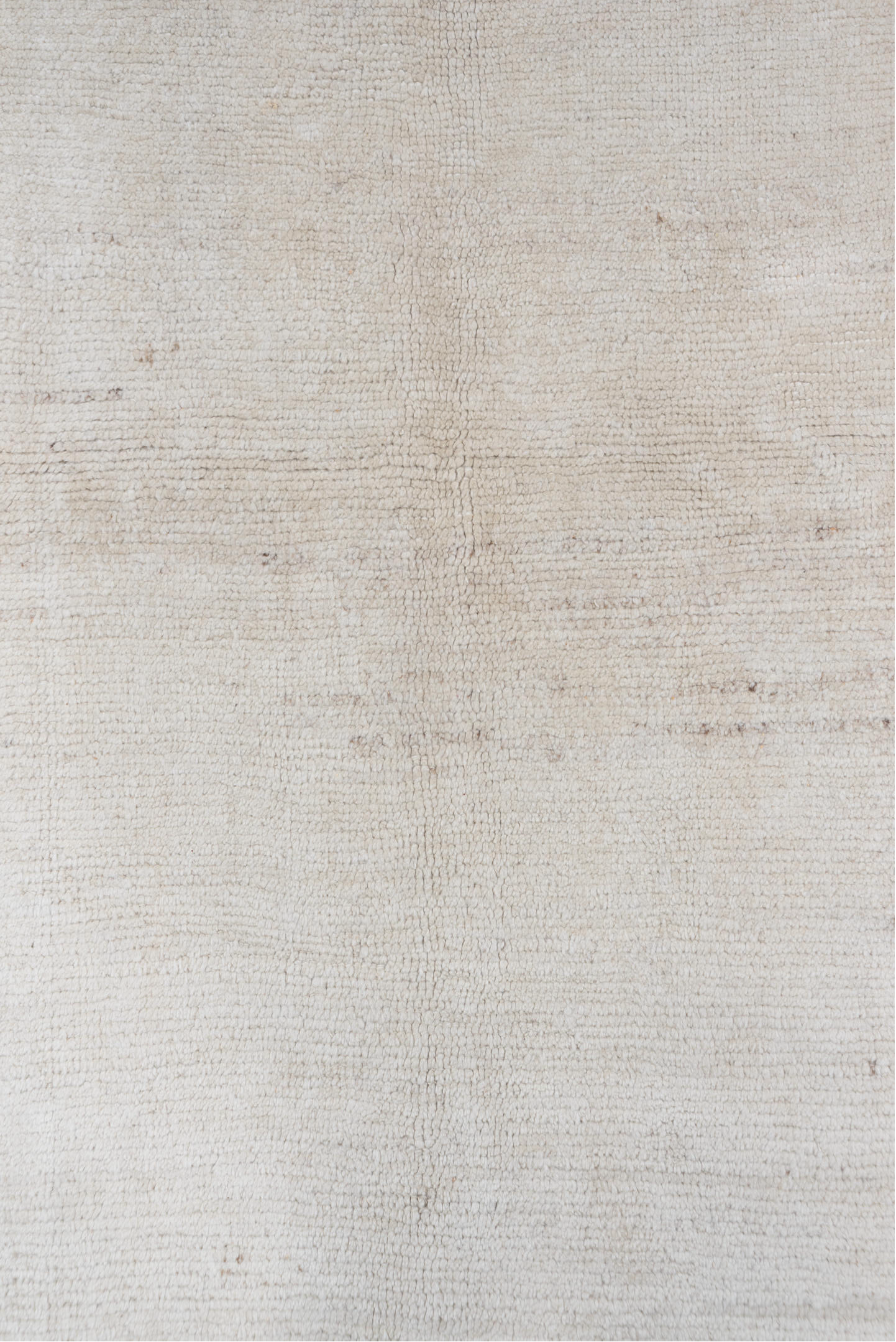 5' x 8' one-of-a-kind handmade antique Tulu medium size rug. Color palette: ivory, cream, beige, taupe, gray