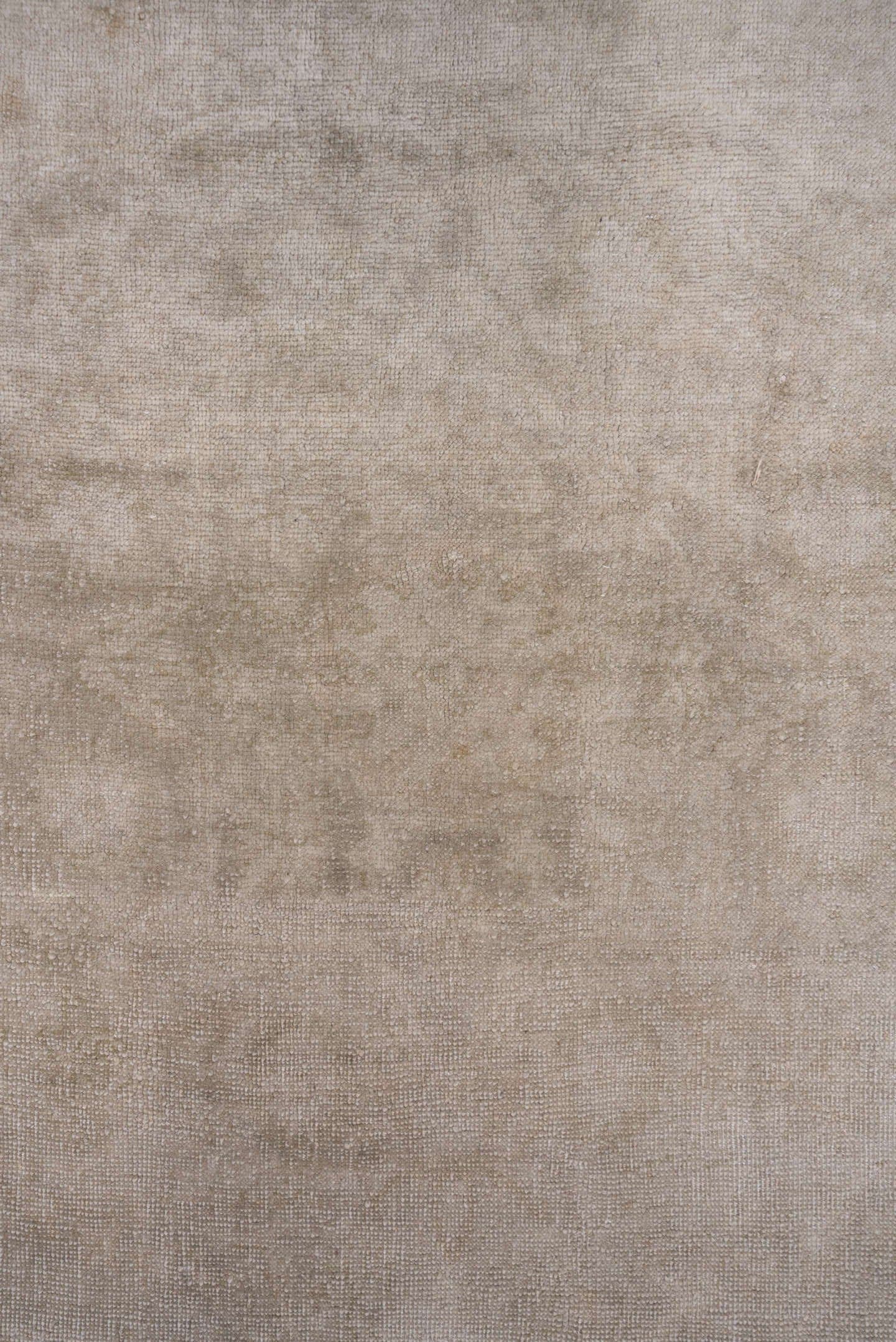 11' x 17' one-of-a-kind handmade antique Oushak oversize rug. Color palette: ivory, beige, taupe, cream, sand, gray