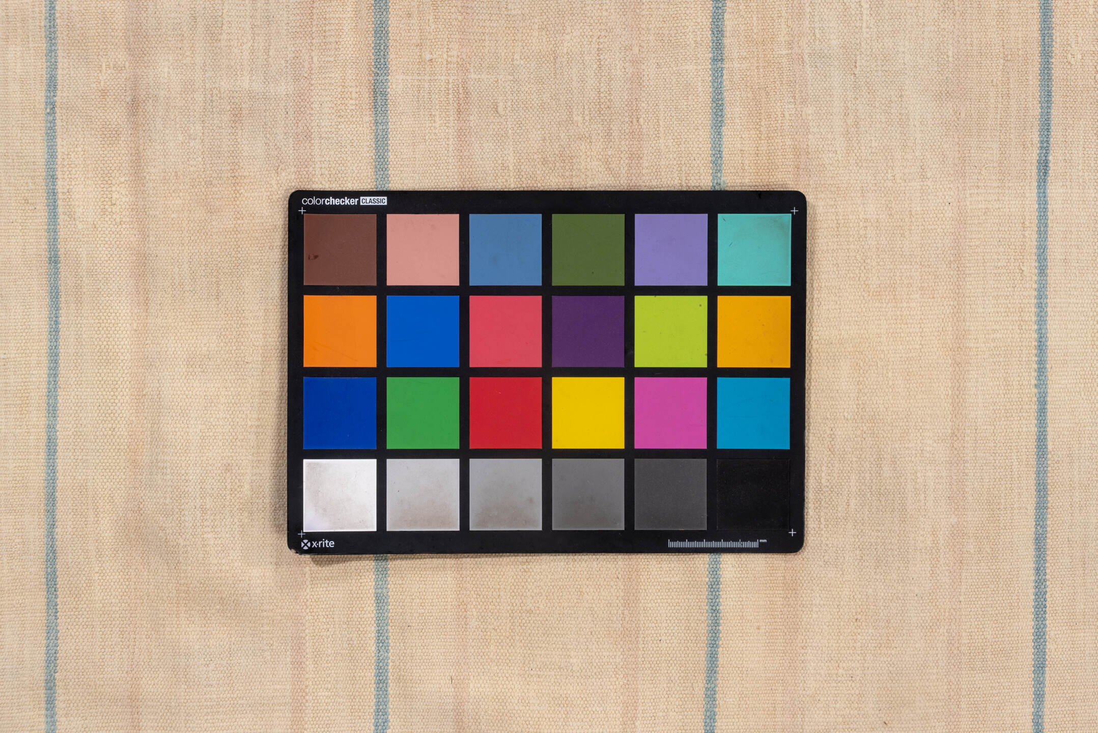 13' x 17' one-of-a-kind handmade vintage Dhurrie oversize rug. Color palette: brown, gray, light gray, off-white, orange