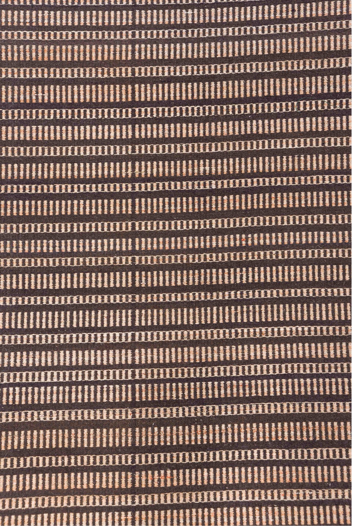 6' x 8' one-of-a-kind handmade vintage Jijim medium size rug. Color palette: brown, camel, ivory, taupe, beige, gray