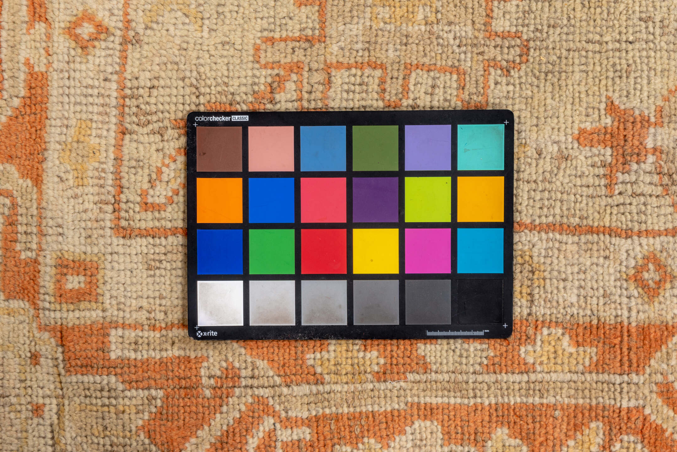 9' x 13' one-of-a-kind handmade antique Oushak large size rug. Color palette: ivory, terra cotta, cream, peach, beige