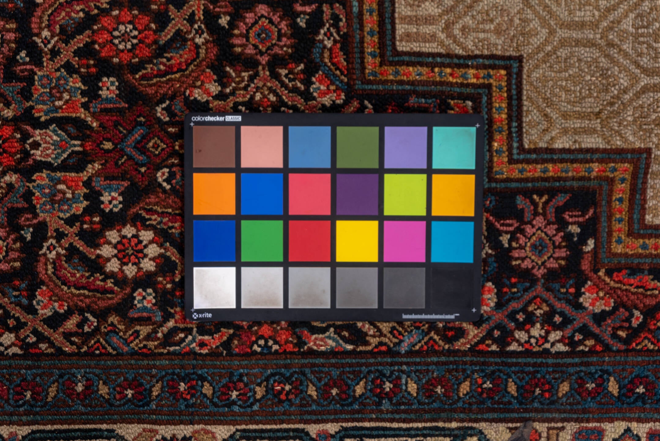 6' x 13' one-of-a-kind handmade vintage Cam Hamadan large size rug. Color palette: black, brown, charcoal, gray, pink, red