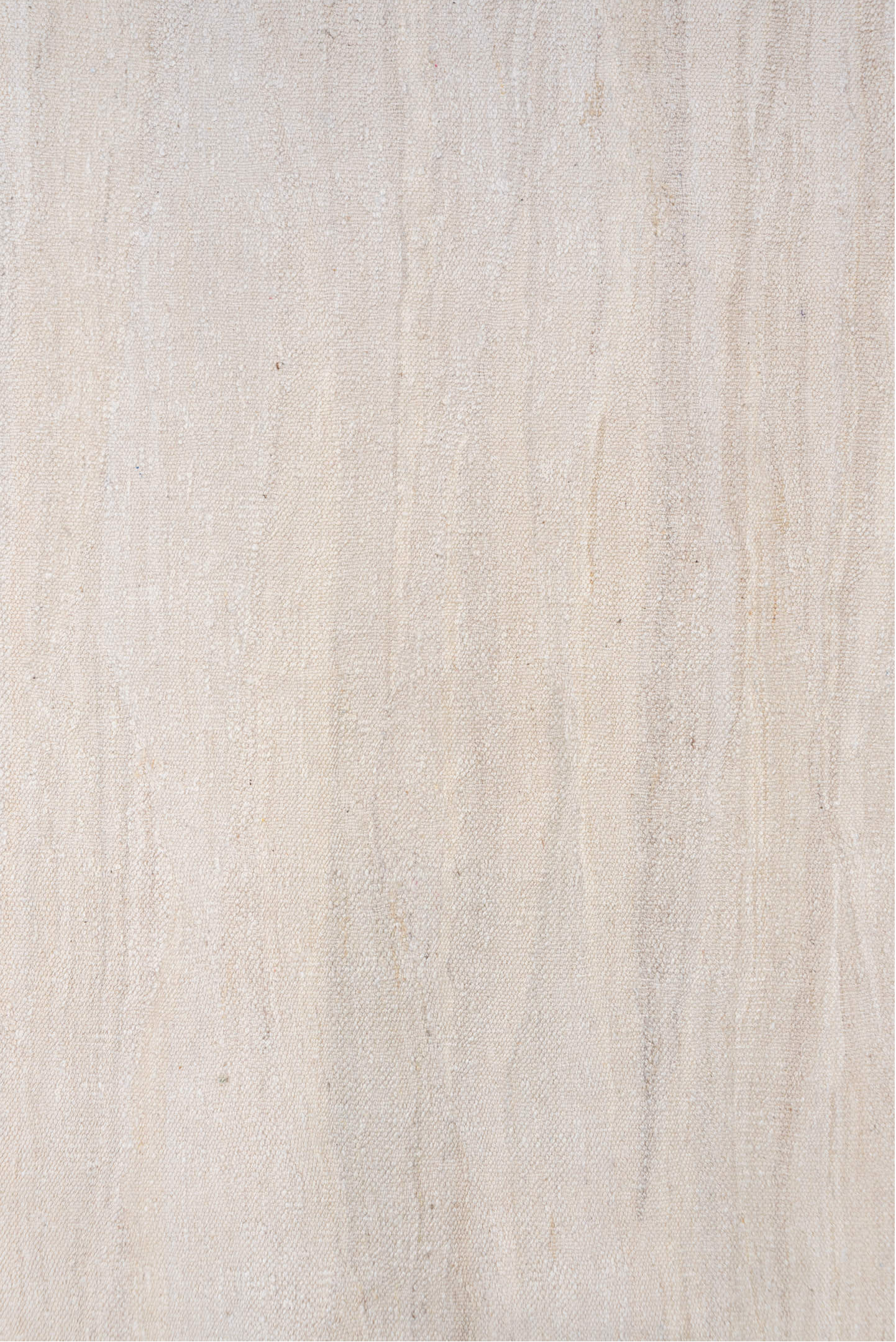 8' x 10' one-of-a-kind handmade vintage Kilim large size rug. Color palette: ivory, cream, beige, taupe, gray