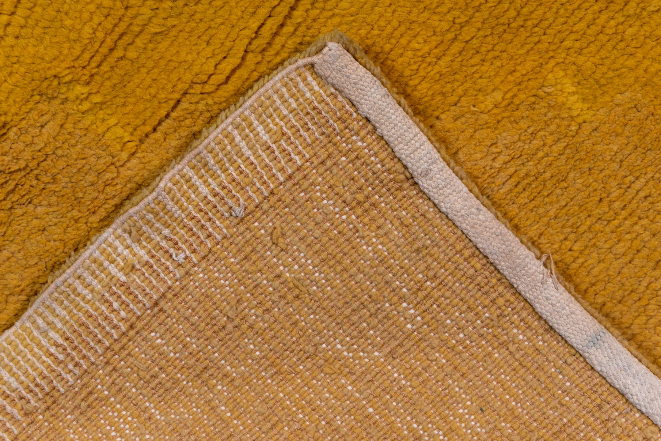 12' x 28' one-of-a-kind handmade antique Savonnerie oversize rug. Color palette: gold, ivory, rose, sage, cream, soft_green