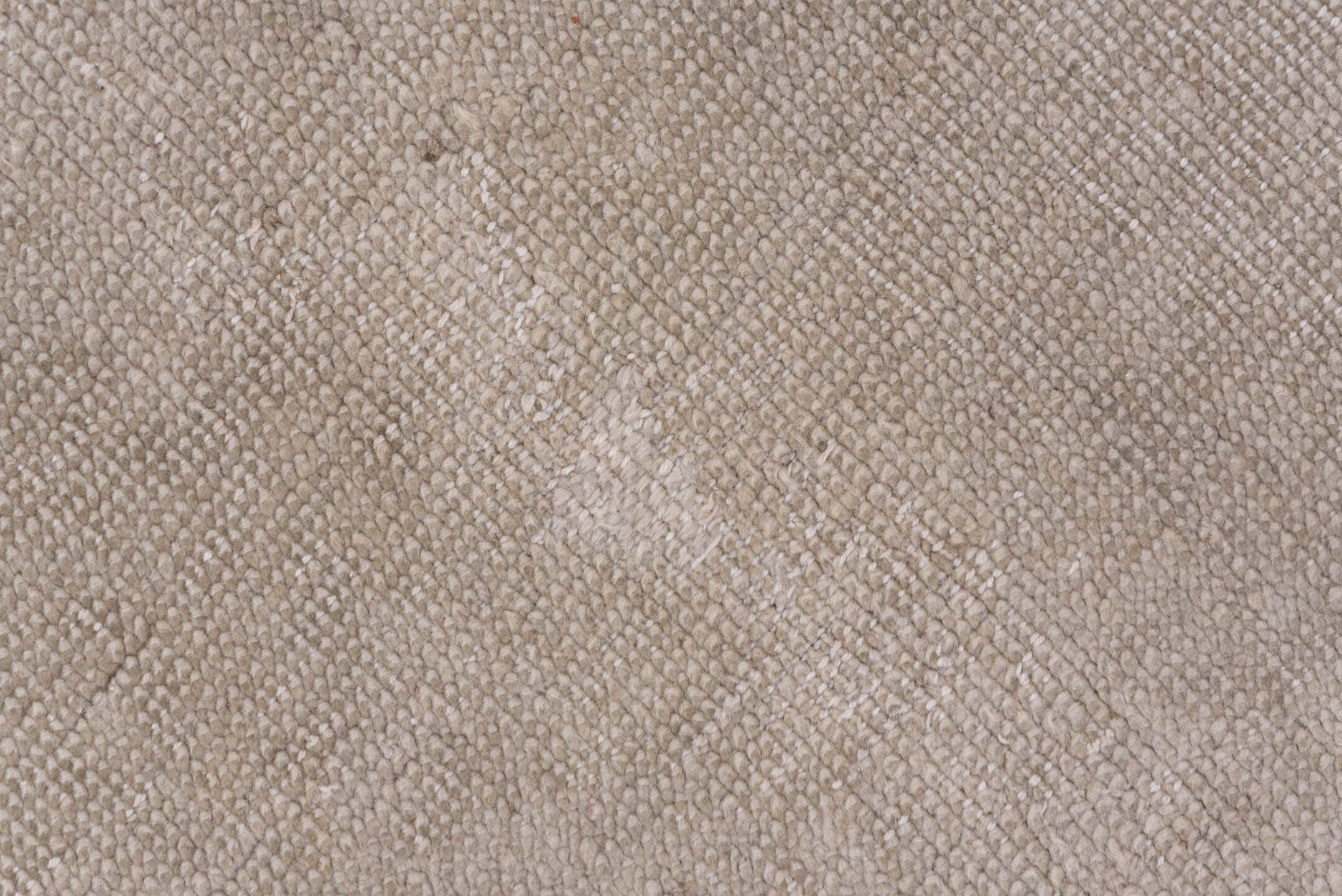 11' x 17' one-of-a-kind handmade antique Oushak oversize rug. Color palette: ivory, beige, taupe, cream, sand, gray