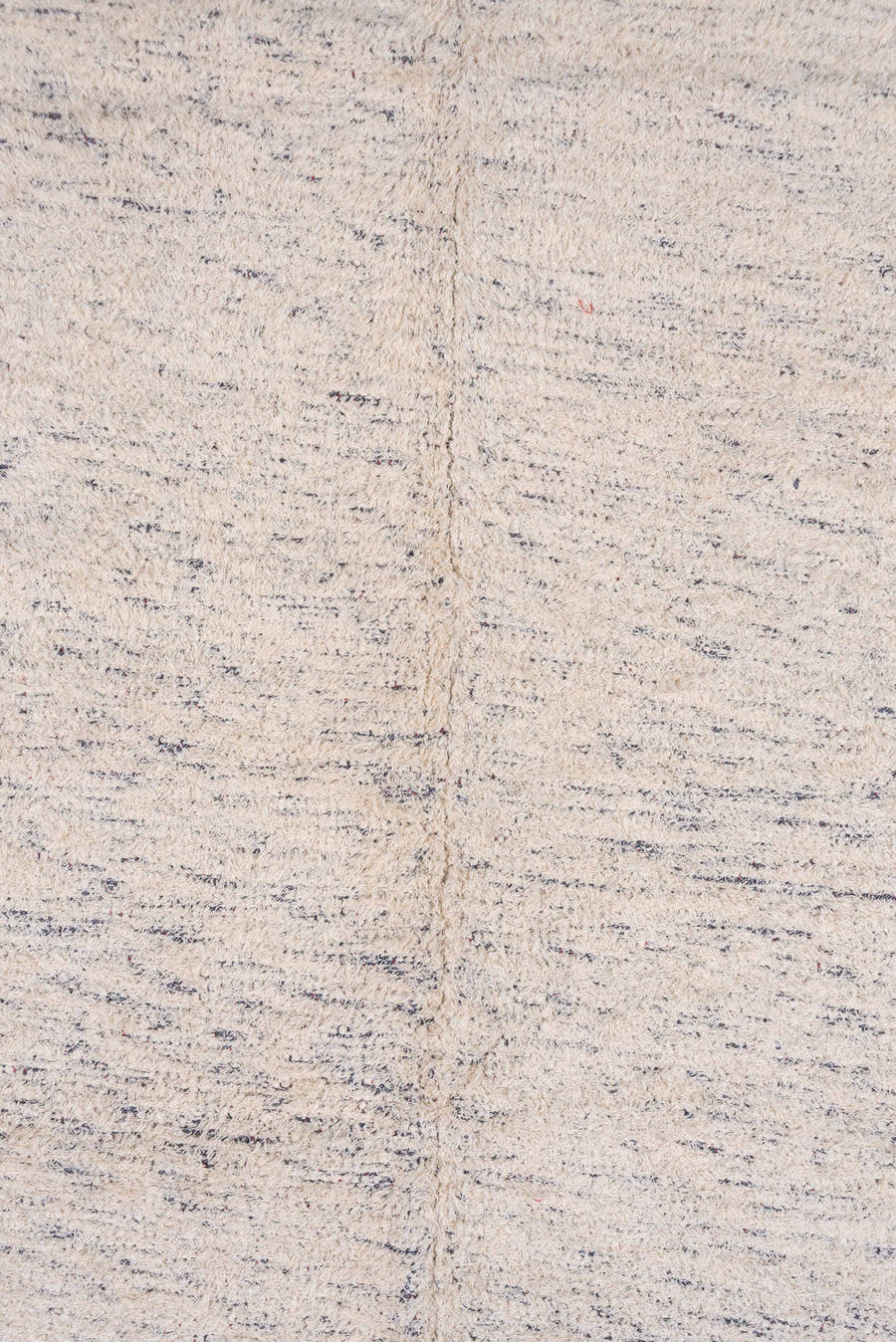 6' x 6' one-of-a-kind handmade vintage Kilim rug. Color palette: ivory, cream, light gray, taupe, beige, gray