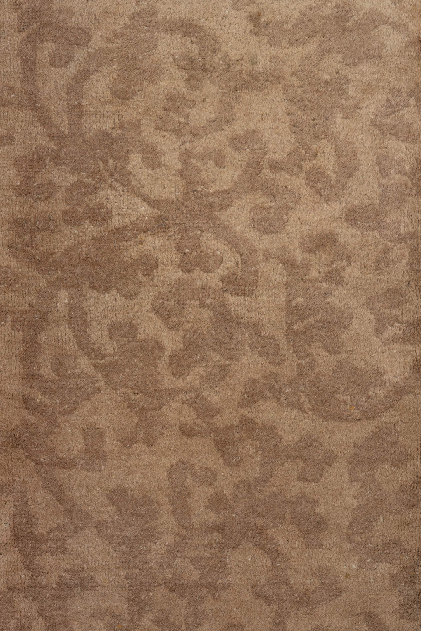 8' x 10' one-of-a-kind handmade vintage Chinese large size rug. Color palette: ivory, navy, taupe, beige, blue, gray