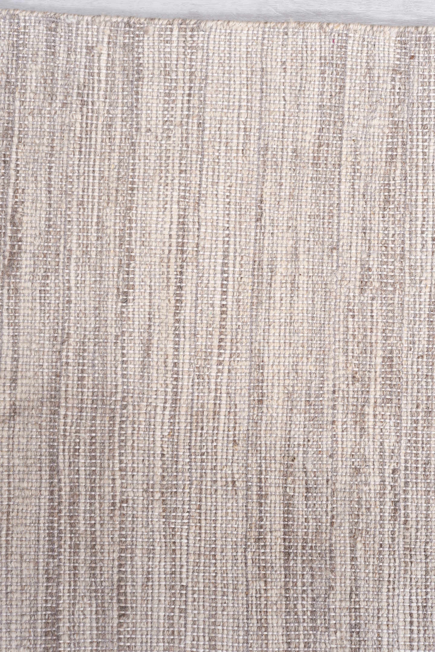 10' x 12' one-of-a-kind handmade vintage Kilim large size rug. Color palette: ivory, taupe, beige, greige, gray