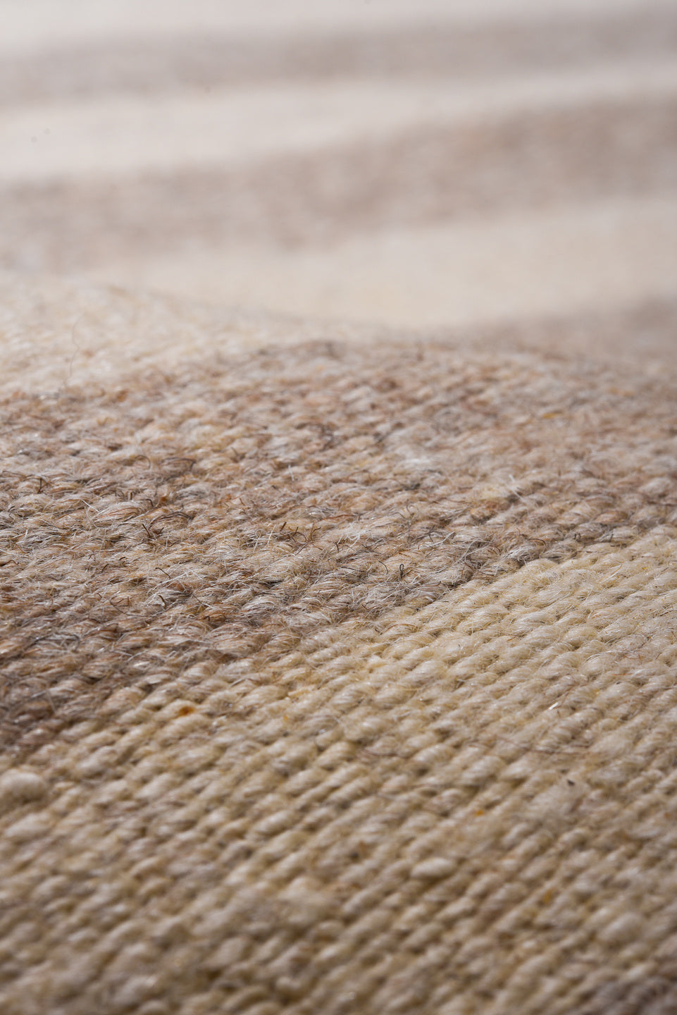10' x 13' one-of-a-kind handmade vintage Kilim large size rug. Color palette: ivory, taupe, beige, gray