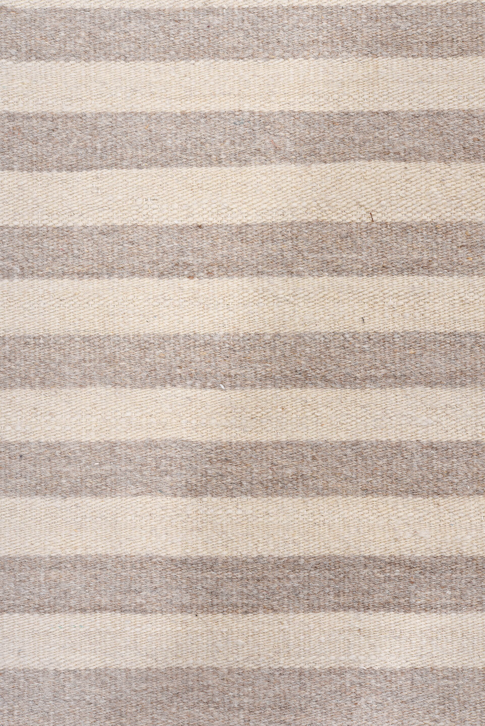 10' x 14' one-of-a-kind handmade vintage Kilim large size rug. Color palette: ivory, taupe, beige, gray