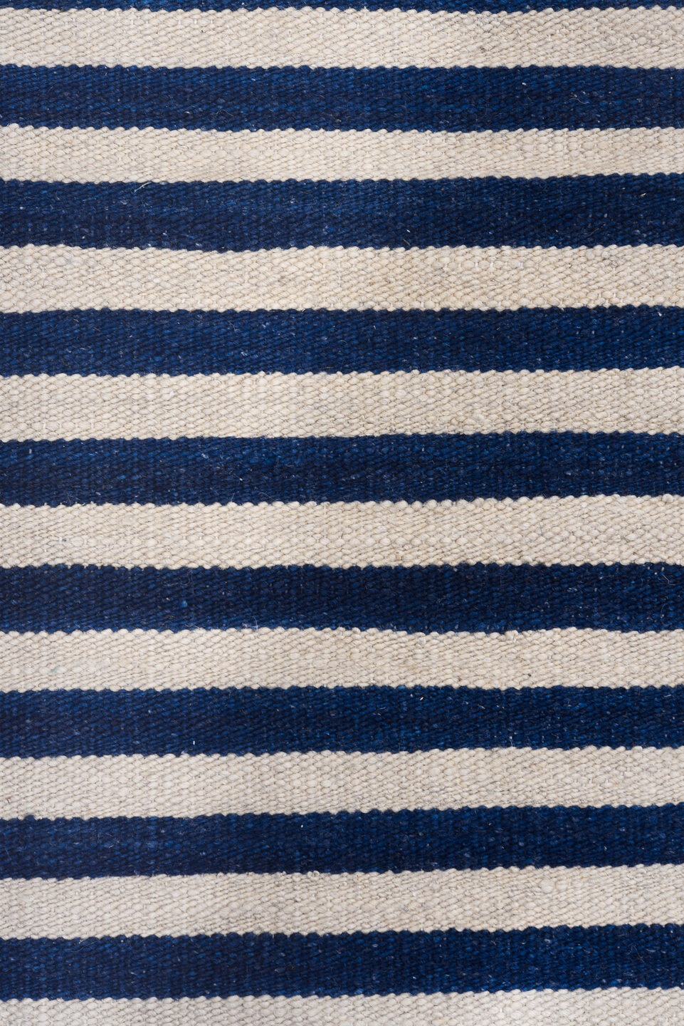 7' x 10' one-of-a-kind handmade vintage Kilim large size rug. Color palette: indigo, ivory, purple