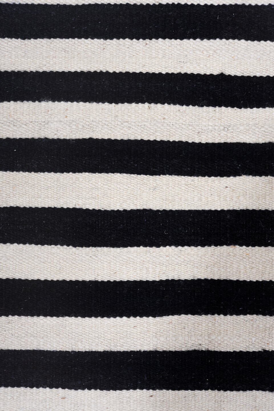 10' x 14' one-of-a-kind handmade vintage Kilim large size rug. Color palette: ivory, charcoal, gray, black