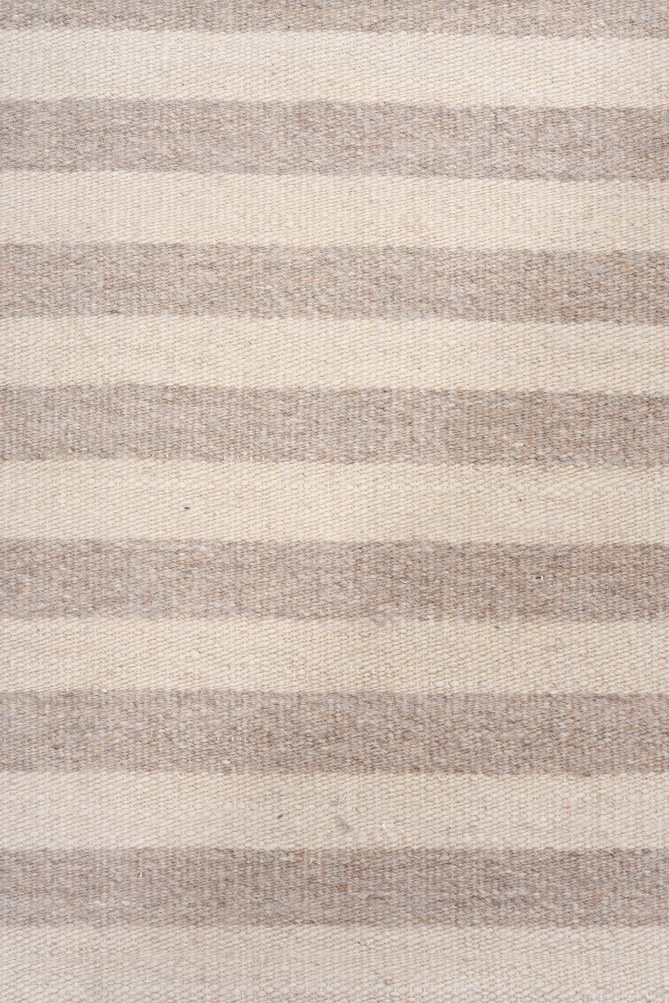 8' x 12' one-of-a-kind handmade vintage Kilim large size rug. Color palette: ivory, taupe, beige, light gray, gray