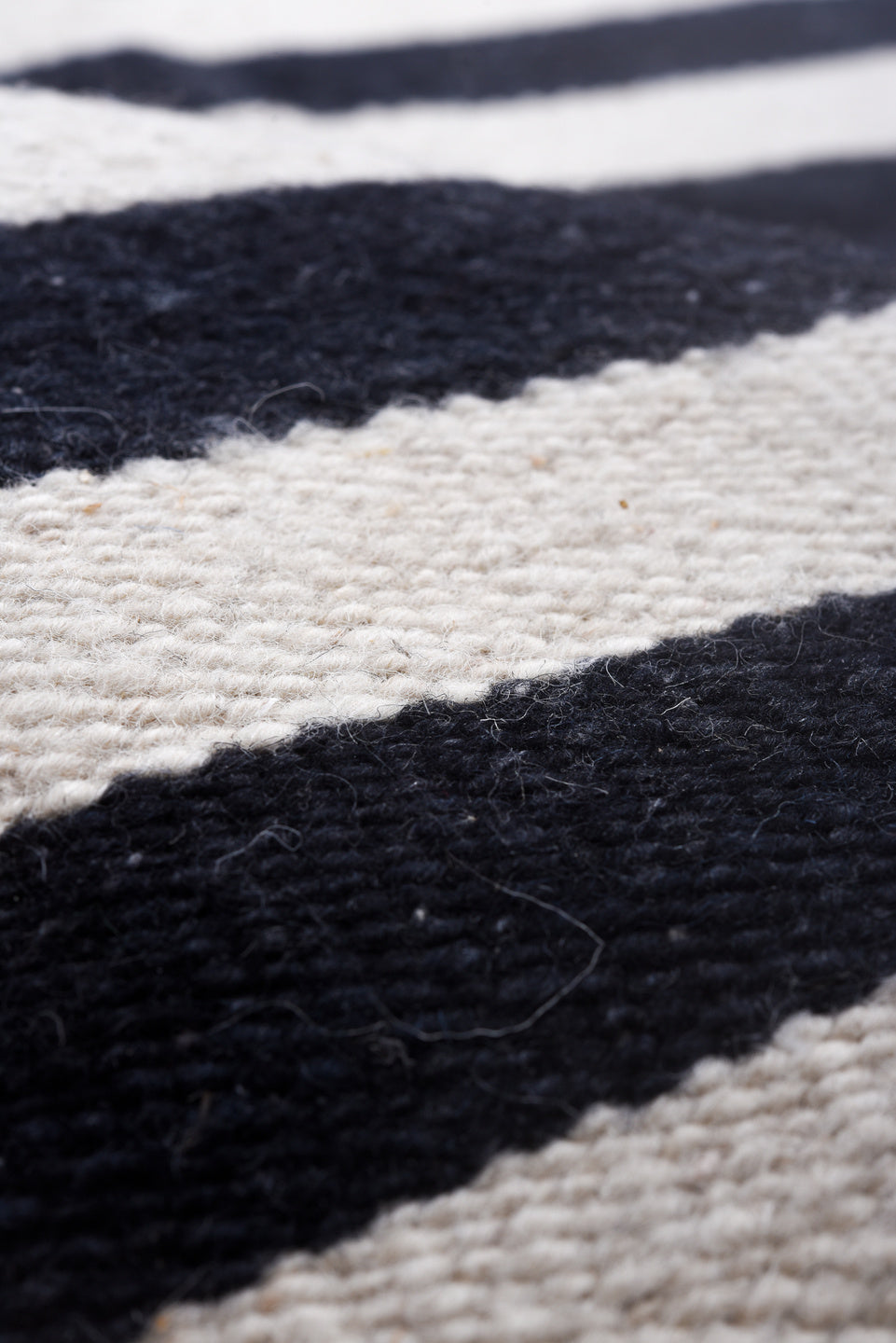 8' x 12' one-of-a-kind handmade vintage Kilim large size rug. Color palette: ivory, charcoal, gray, black