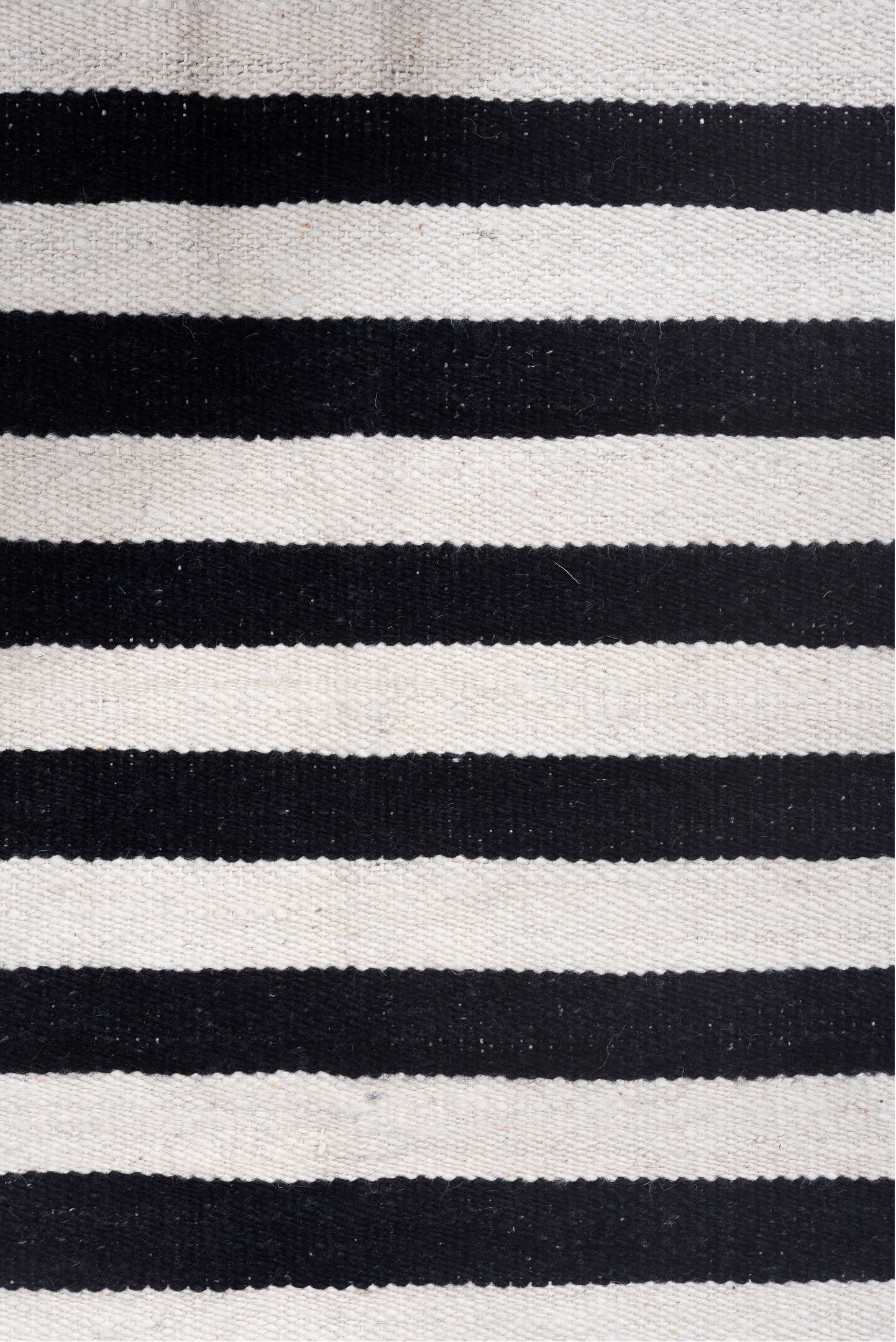 8' x 12' one-of-a-kind handmade vintage Kilim large size rug. Color palette: ivory, charcoal, slate, gray, black