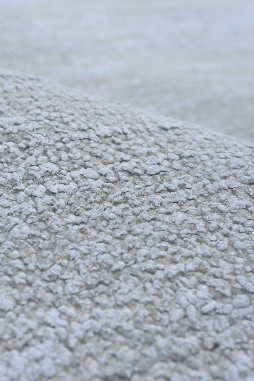 8' x 11' one-of-a-kind handmade vintage Sari Silk large size rug. Color palette: ice blue, silver, pale gray, ivory