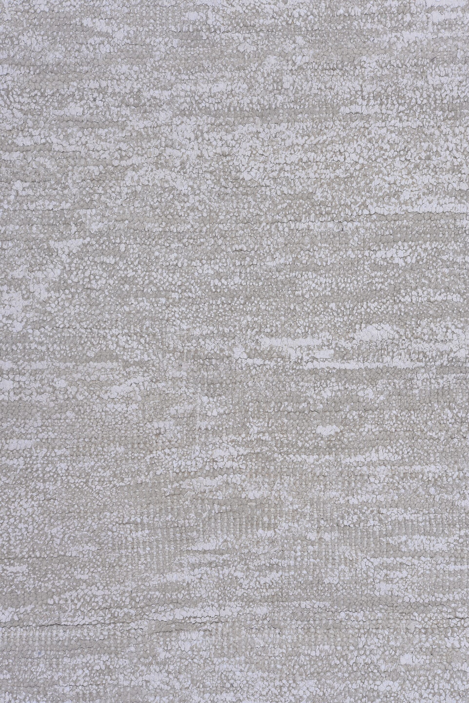 11' x 15' one-of-a-kind handmade vintage Sari Silk oversize rug. Color palette: ivory, cream, taupe, pearl, beige, gray