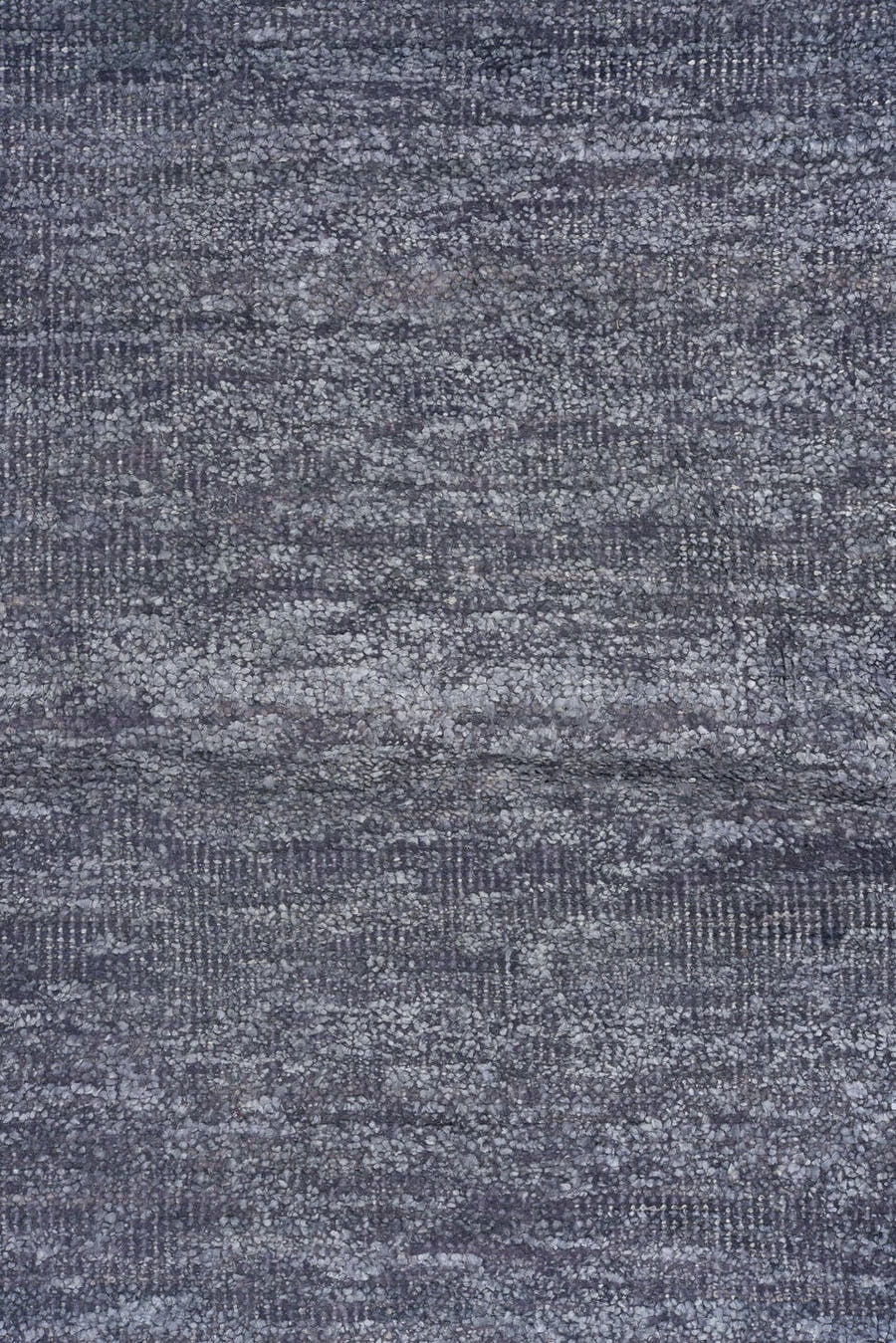 9' x 14' one-of-a-kind handmade vintage Sari Silk large size rug. Color palette: charcoal, slate, silver, gray, black