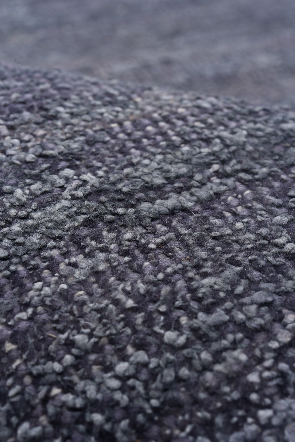 9' x 14' one-of-a-kind handmade vintage Sari Silk large size rug. Color palette: charcoal, slate, silver, gray, black