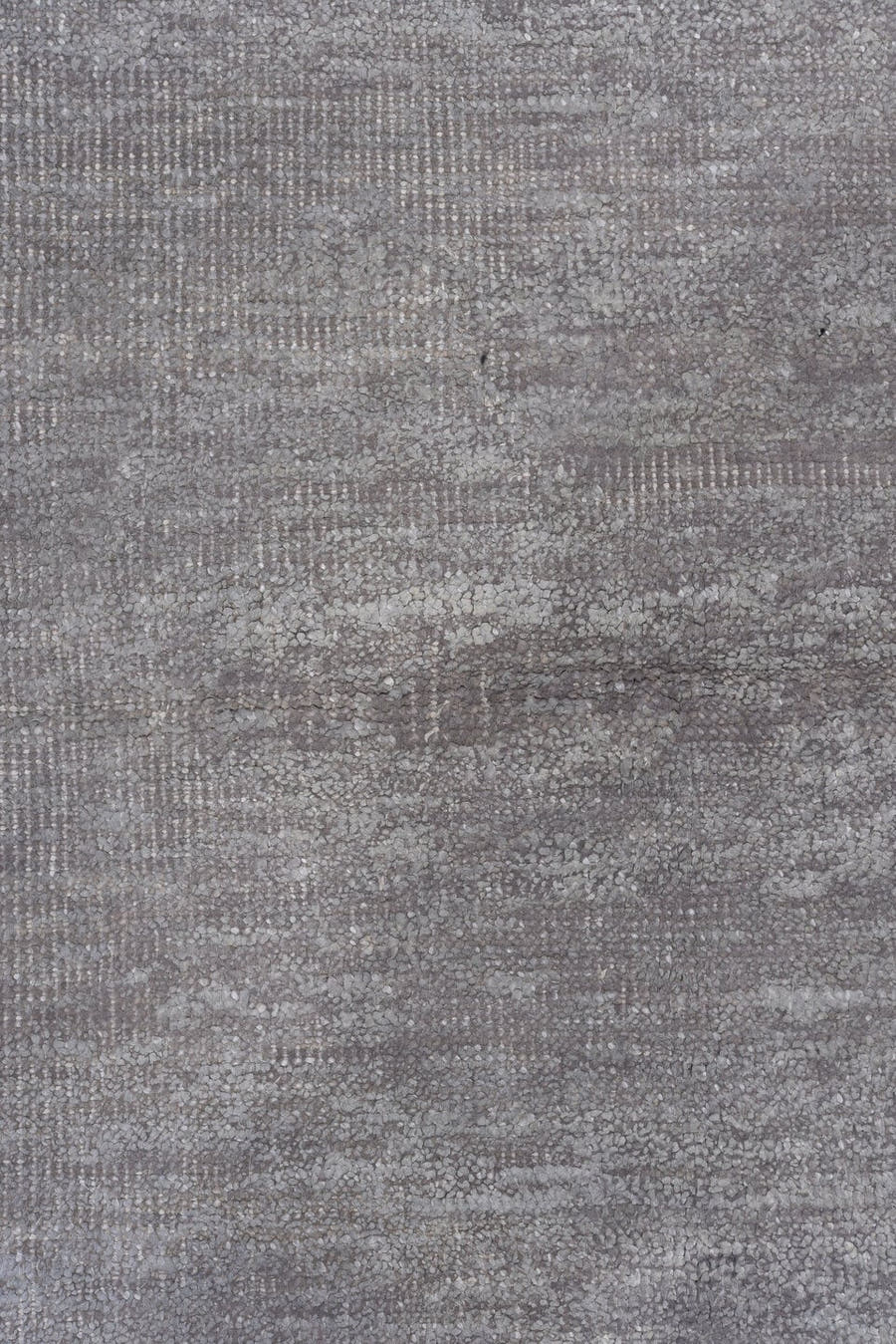 11' x 14' one-of-a-kind handmade vintage Plain oversize rug. Color palette: taupe, gray, greige, ivory, beige