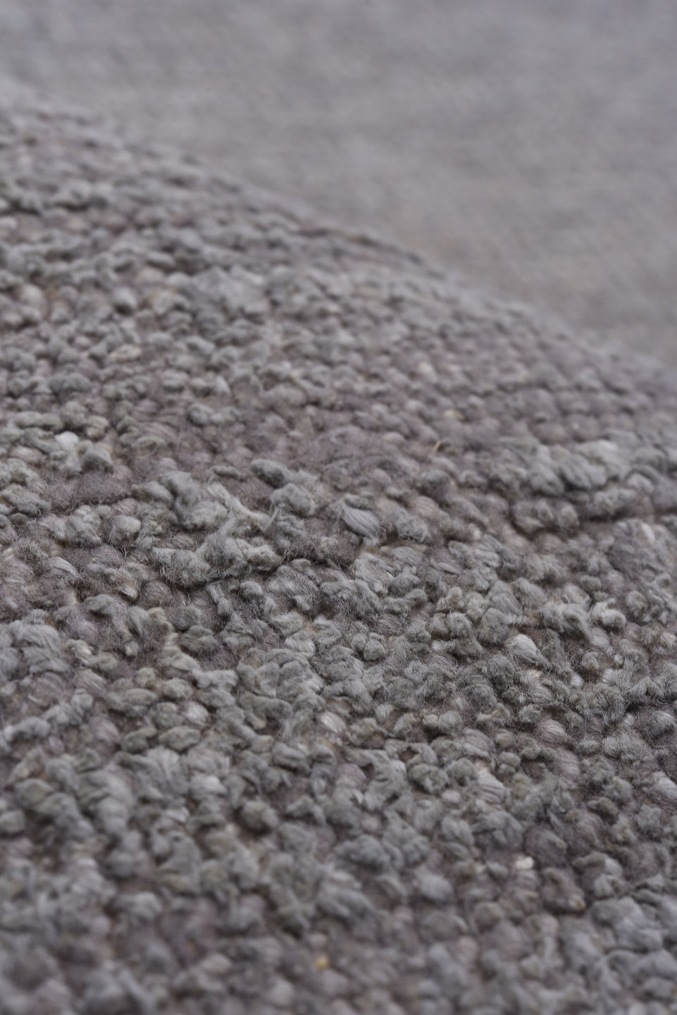 11' x 14' one-of-a-kind handmade vintage Plain oversize rug. Color palette: taupe, gray, greige, ivory, beige