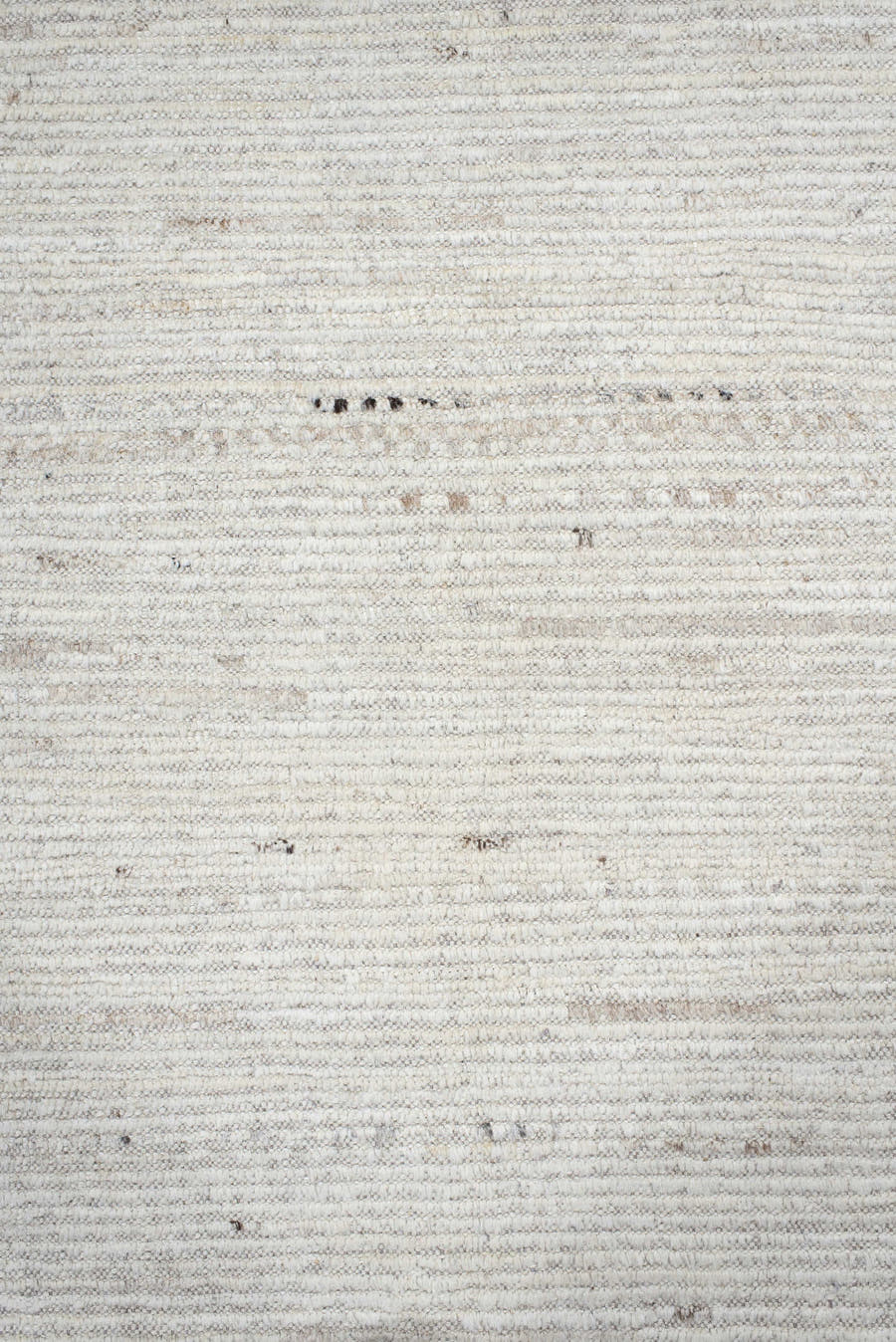 8' x 10' one-of-a-kind handmade vintage Tulu large size rug. Color palette: ivory, cream, beige, taupe, charcoal, gray