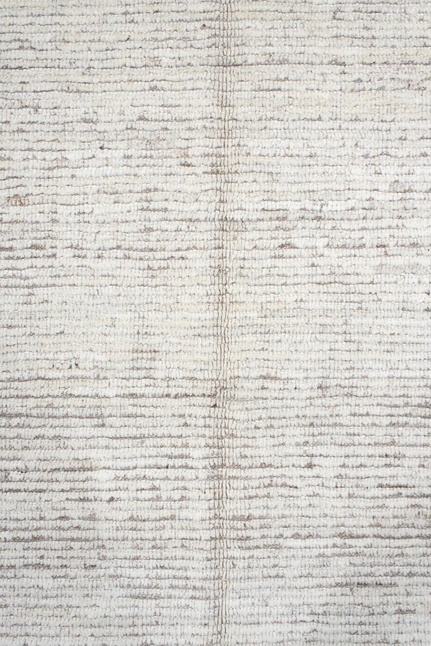 9' x 12' one-of-a-kind handmade vintage Tulu large size rug. Color palette: ivory, taupe, beige, cream, gray