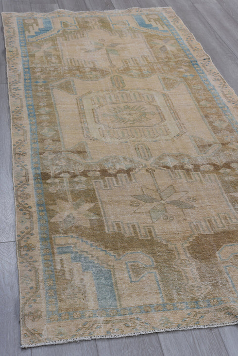 Antique Malayer Runner Rug (3' x 8')