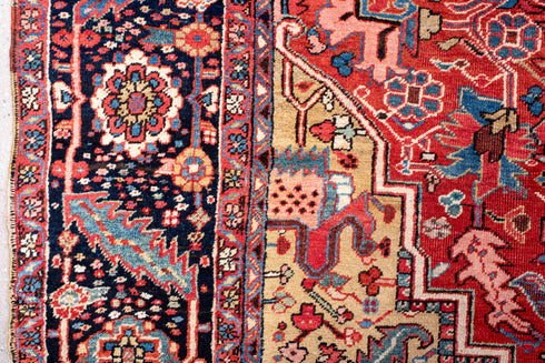 Vintage Heriz Area Rug (11' x 14')