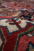 Antique Heriz Area Rug (9' x 12')