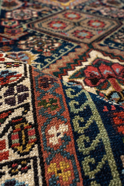 Antique Malayer Runner Rug (2' x 17')