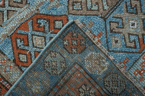 Antique Kurd Runner Rug (4' x 8')