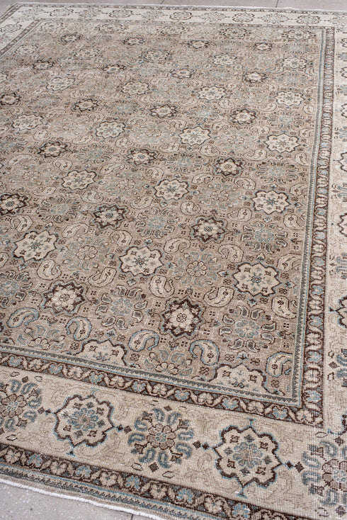 Antique Tabriz Area Rug (9' x 12')