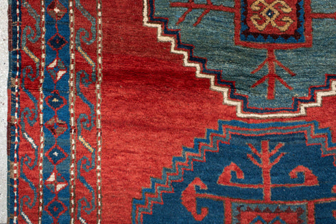 Antique Kazak Area Rug (4' x 6')