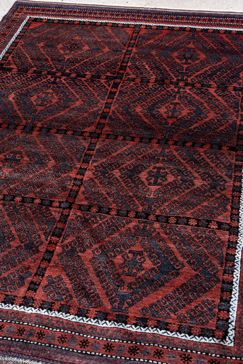 Vintage Belouch Area Rug (4' x 6')