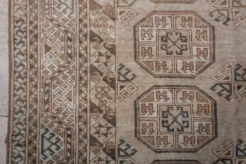 Antique Afghan Area Rug (5' x 7')