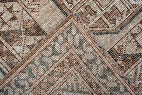 Antique Afghan Area Rug (5' x 7')